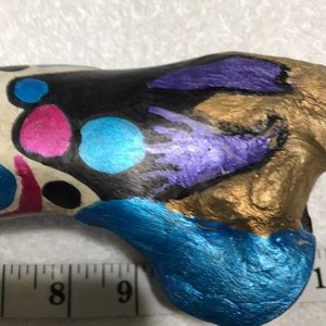 One of a kind bovine Art Deco